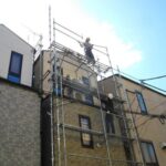 仮設足場組立作業その7