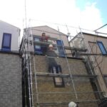 仮設足場組立作業その7