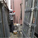 仮設足場組立作業その7