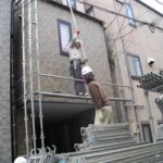 仮設足場組立作業その7